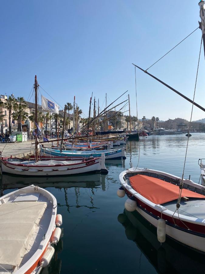 Les Nuits Etoilees, Studio Terrasse Apercu Mer, Tres Lumineux, Ac, 100M Du Port Sanary Eksteriør bilde