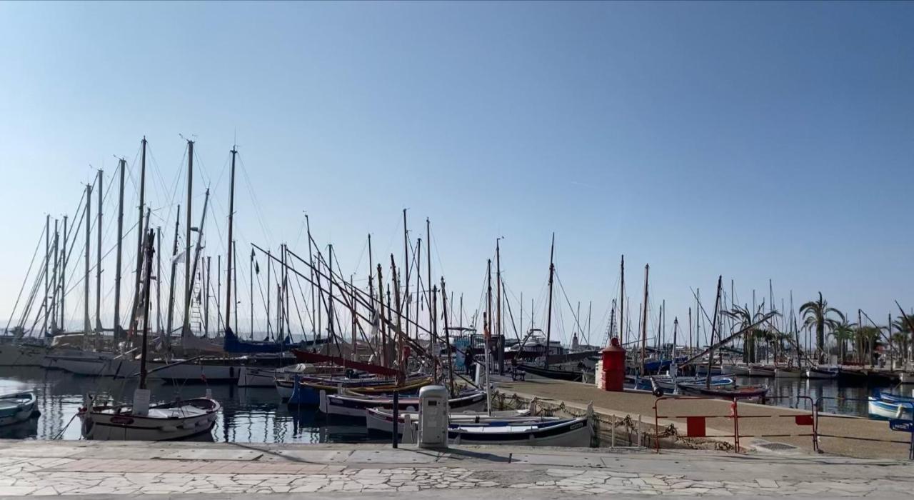 Les Nuits Etoilees, Studio Terrasse Apercu Mer, Tres Lumineux, Ac, 100M Du Port Sanary Eksteriør bilde