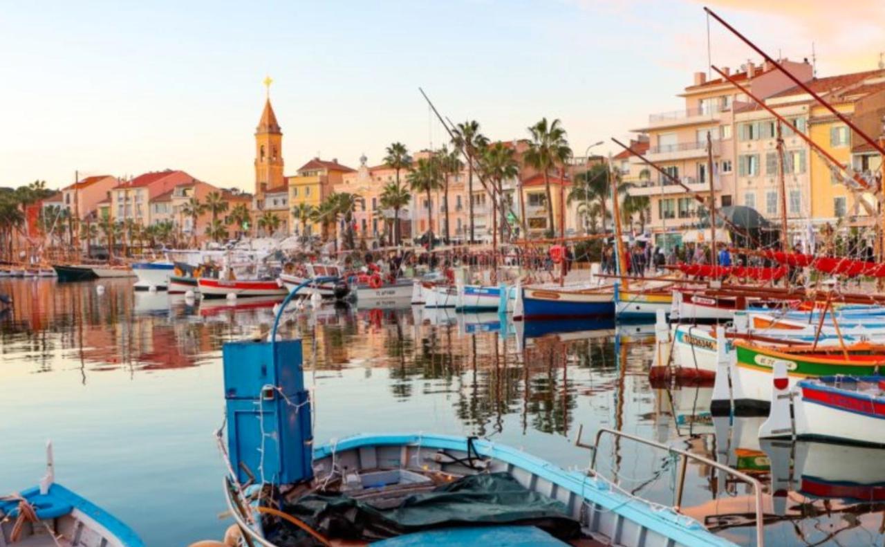 Les Nuits Etoilees, Studio Terrasse Apercu Mer, Tres Lumineux, Ac, 100M Du Port Sanary Eksteriør bilde